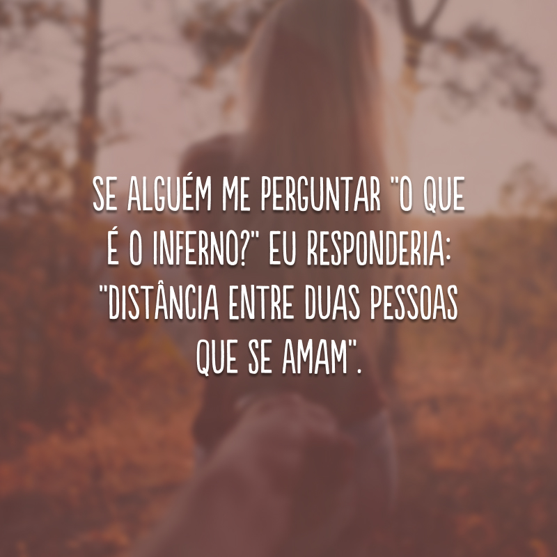 Se alguém me perguntar 